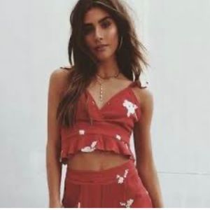 Sage pant and top set